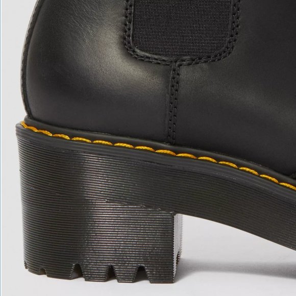 Dr. Martens Rometty Wyoming Leather Platform Chelsea Boots - Picture 3 of 14